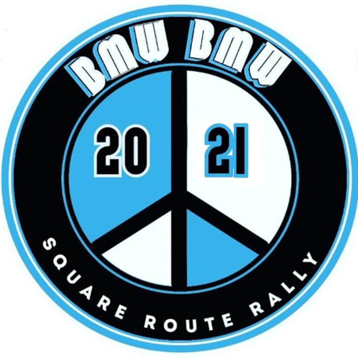 Logo for the 2021 Square Route Rally